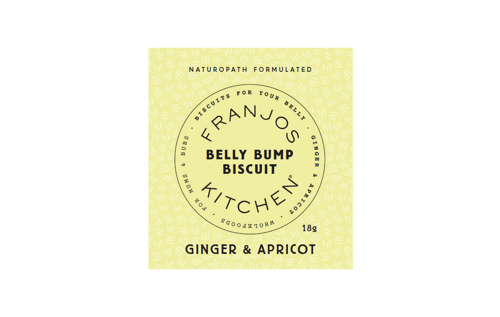 BB Pregnancy Biscuits Ginger & Apricot (Portion) Franjoskitchen