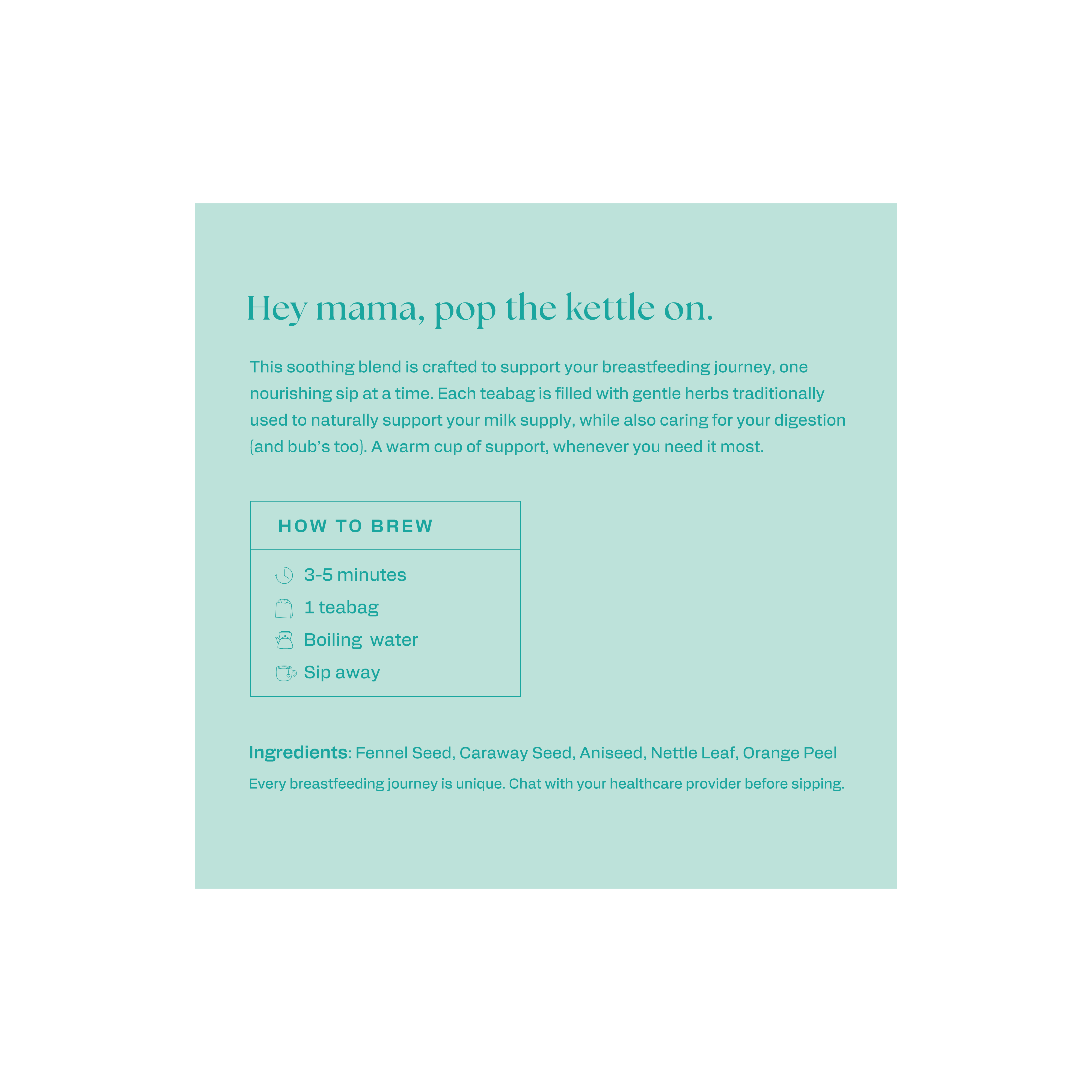 Breastfeeding Mama Tea