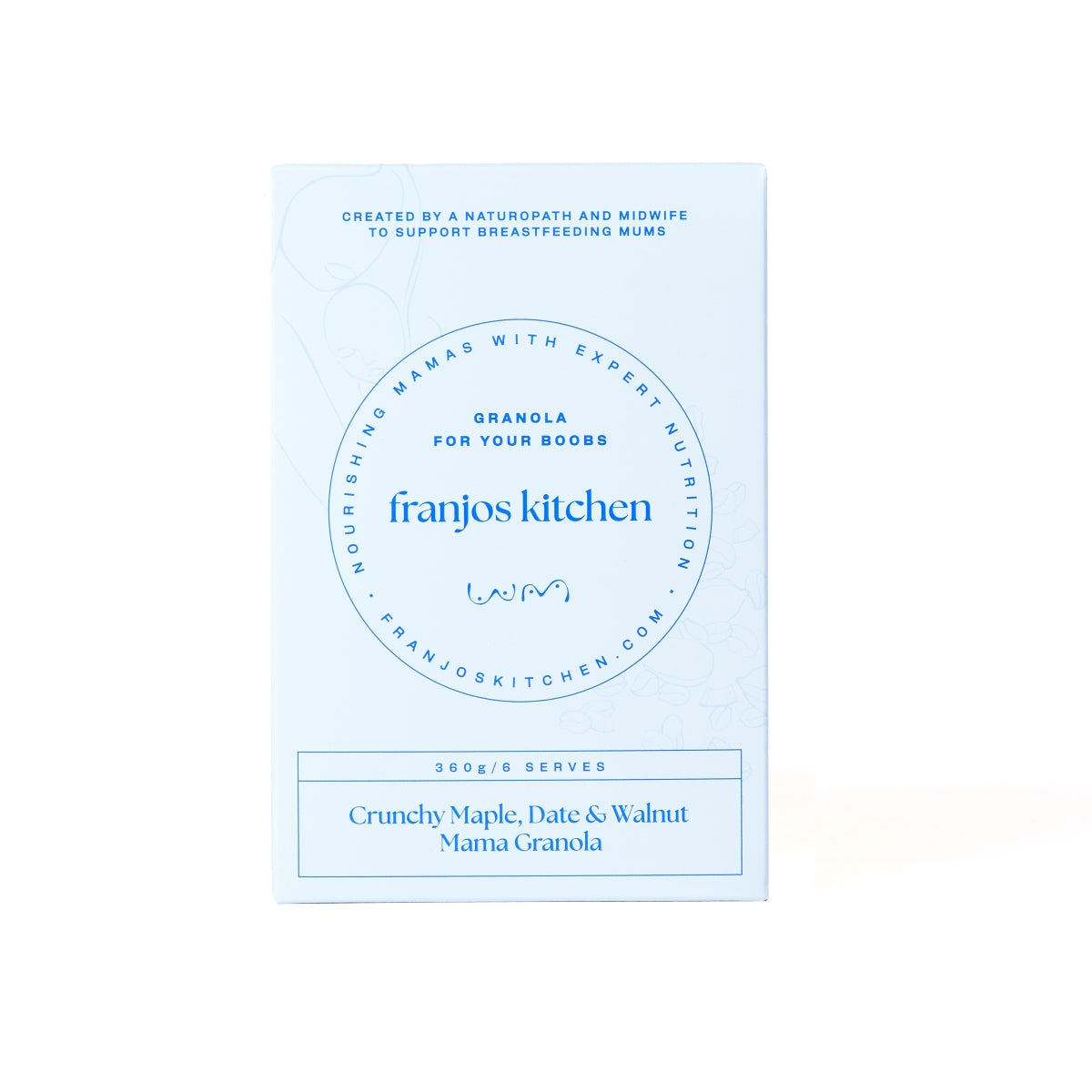 Crunchy Maple, Date and Walnut Mama Granola