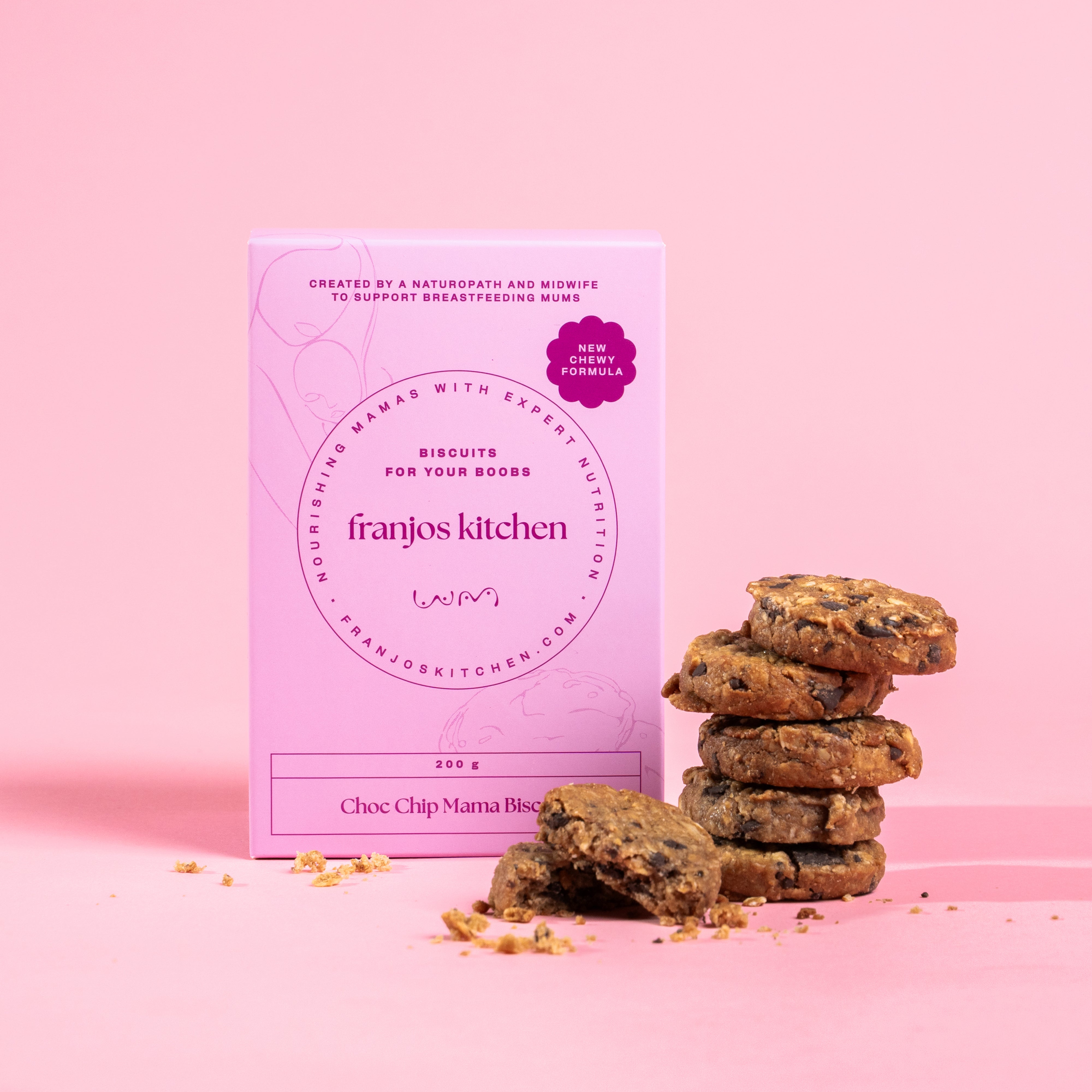 Chocolate Chip Mama Biscuits