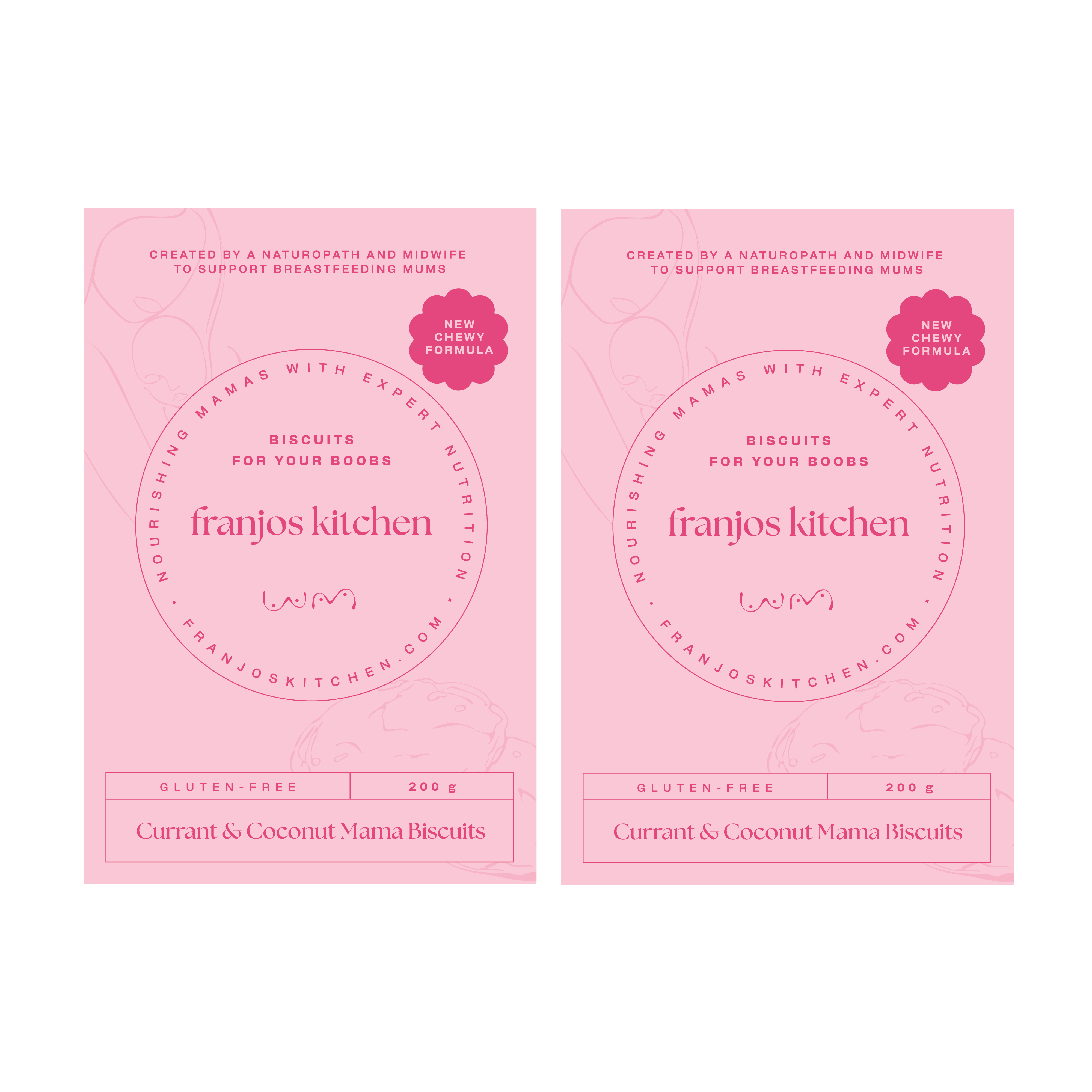 Gluten Free Currant and Coconut Mama Biscuits Bundle Pack (2)