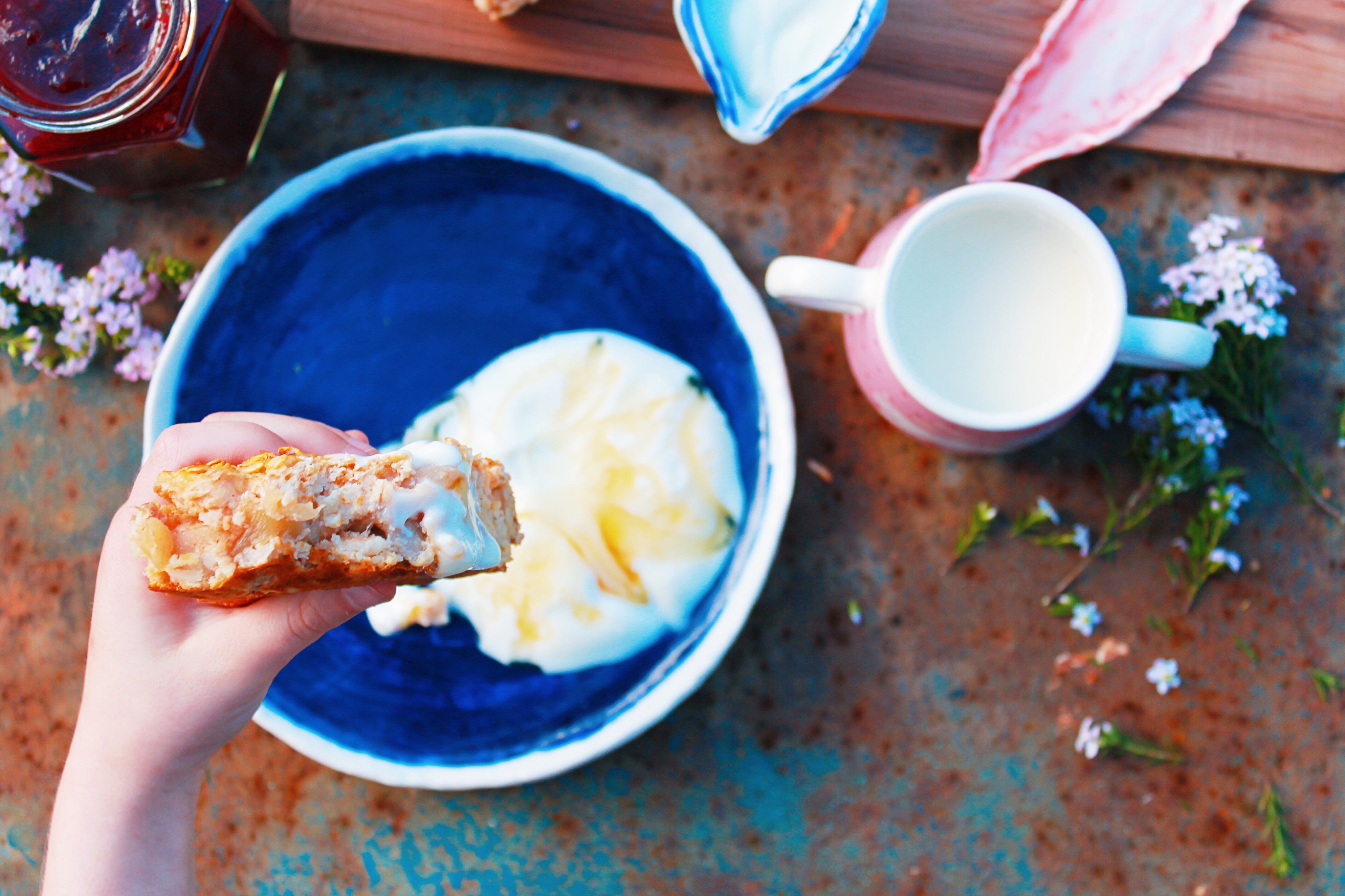 Apple & Cinnamon Baked Porridge