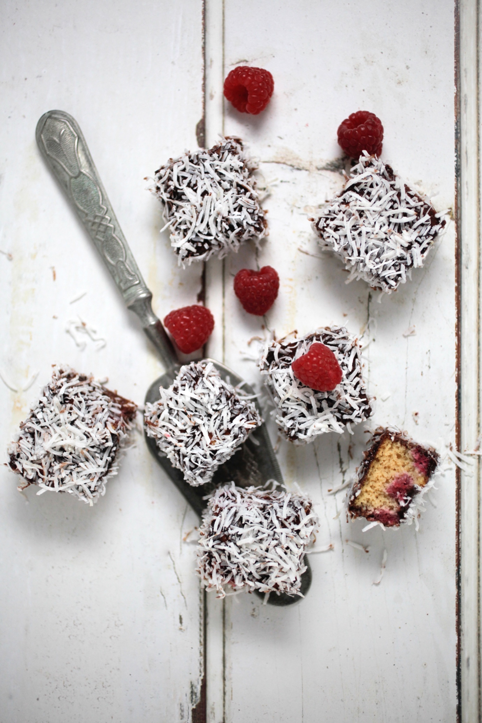 Australia day lamingtons