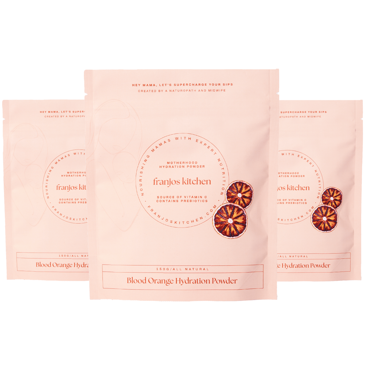 Motherhood Hydration Powder - Blood Orange Trio (3)