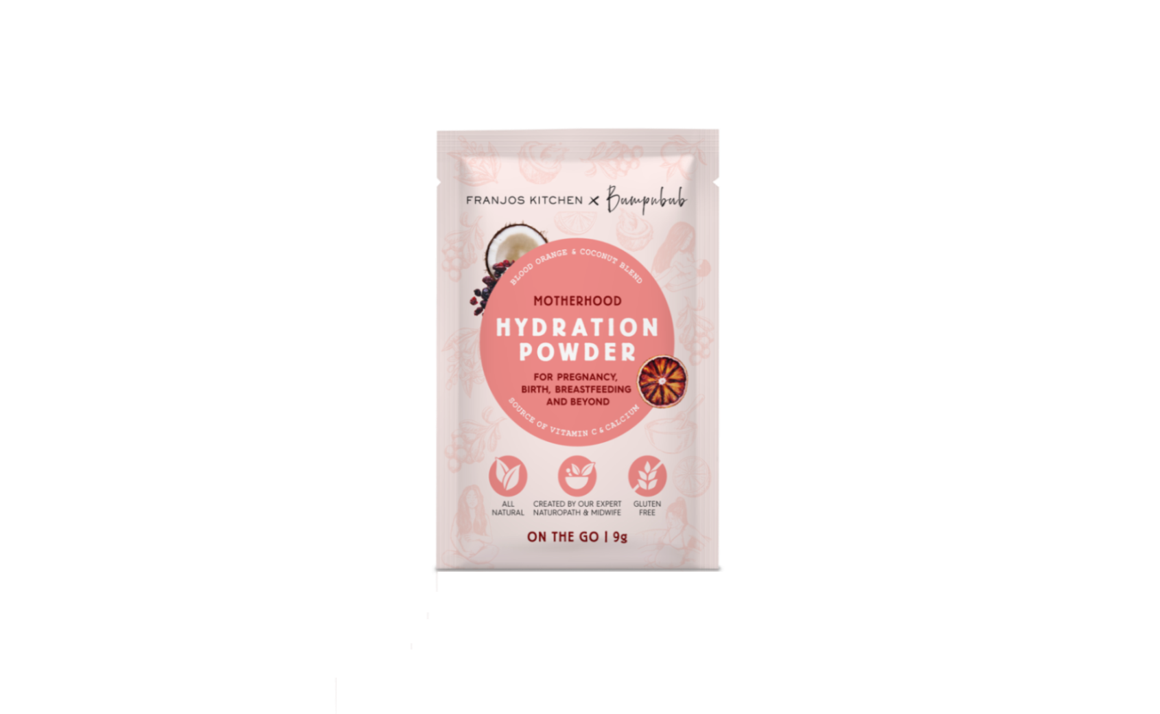 Single Sachet - Blood Orange Motherhood Hydration Powder